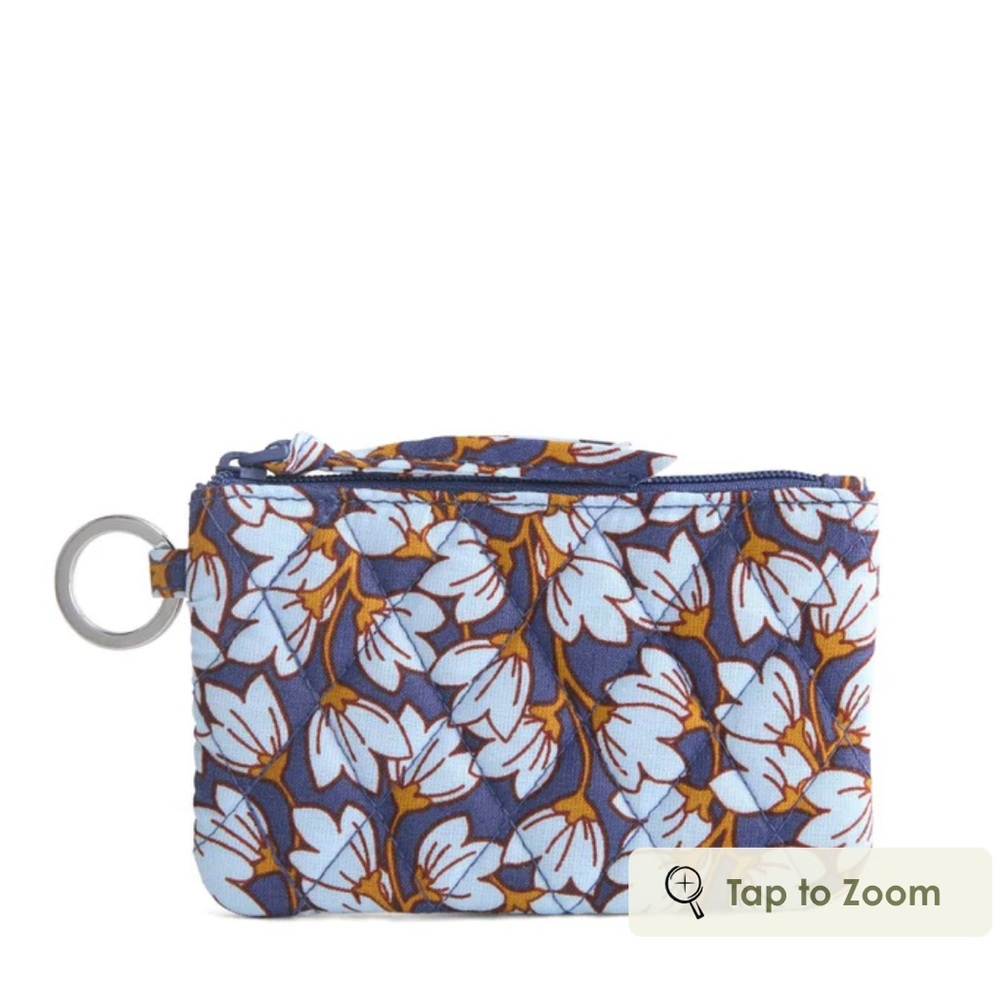 NWT Outlet Zip ID Case in pawpaw flower - Picture 1 of 3